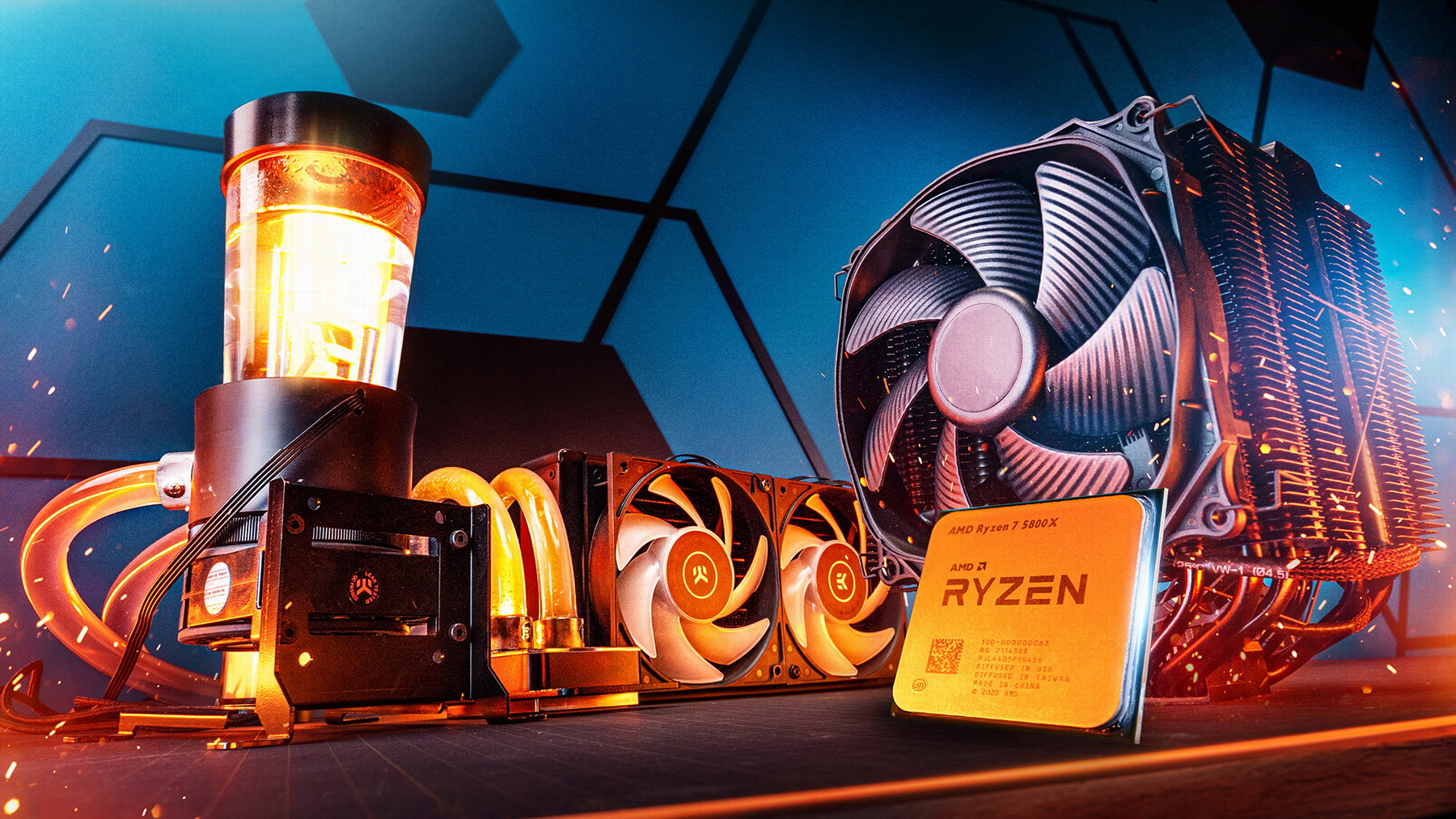 Проблема современных процессоров на примере Ryzen 7 5800x: что отводит тепло быстрее? СВО или Кулер? смотреть онлайн