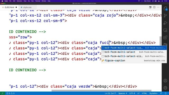 Programación Front End - Ejercicio Bootstrap смотреть онлайн