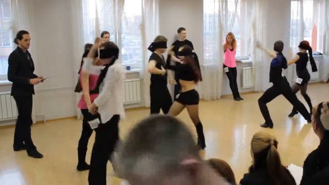 Соревнования по ХАСТЛУ в Красноярске. Шаг Вперед-2016 DnD Космос Beginner финал 1 заход смотреть онлайн