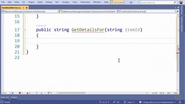 6. Working with NoSQL