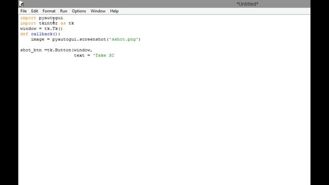 Screenshot application with python using tkinter | python3 | Uishaper смотреть онлайн
