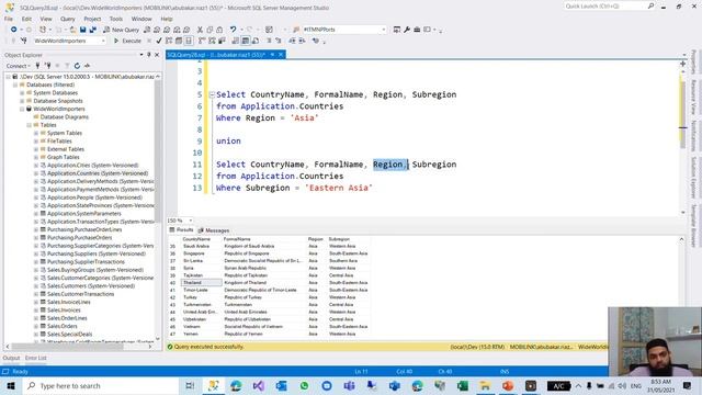 Set Operators | Clause and Operators|DBMS |Database SQL Server Course | Lec-25 | URDU | Hindi |CS40 смотреть онлайн