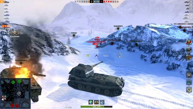 VK 72.01 (K) & VK.90.01 (P) & T-44 - World of Tanks Blitz смотреть онлайн