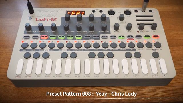 LIVEN Lofi-12 Preset Patterns