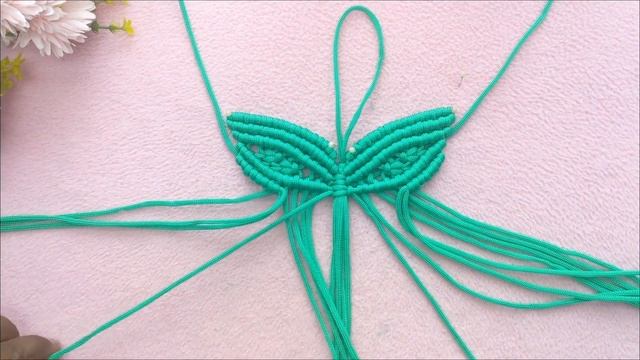Macrame Butterfly Keychain | Macrame Animals | DIY Macrame Butterfly Tutorial