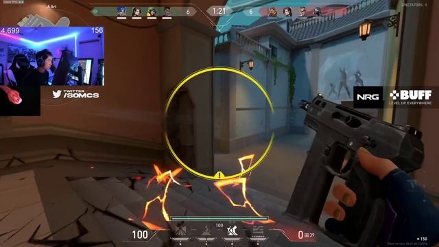 NRG s0m NEON PERL VALORANT RANKED GAMEPLAY [ FULL MATCH VOD ] смотреть онлайн