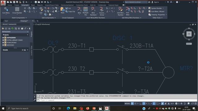 3 Phase Motor Starter Circuit In AutoCAD Electrical #easyelectronics #learnx #circuitdesign смотреть онлайн