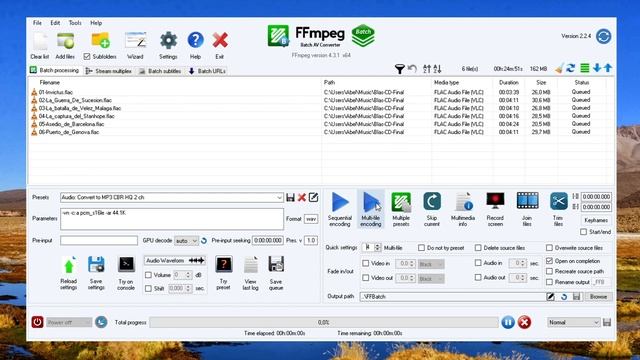 FFmpeg Batch AV Converter - Quick overview смотреть онлайн