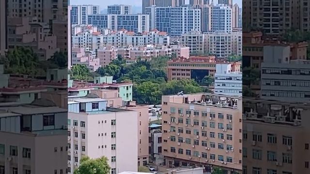 View From Eastern Part Of Dongcheng, Dongguan City China