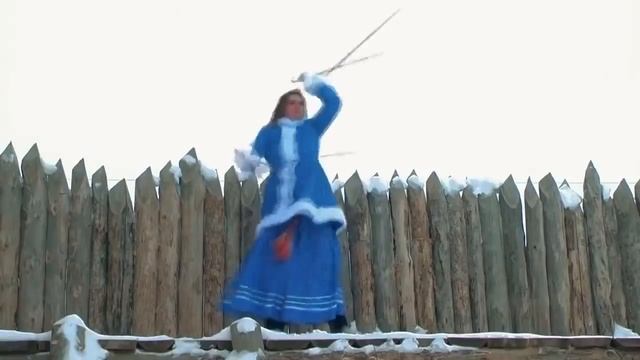 Russian Cossack Women. Traditional Cossack Swordsmanship смотреть онлайн