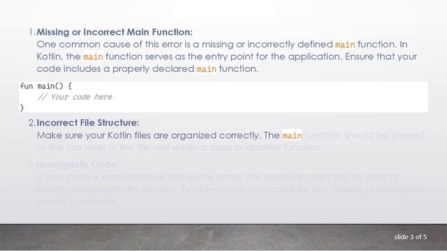 Troubleshooting Android/Kotlin Error: "Expecting a top-level declaration" смотреть онлайн