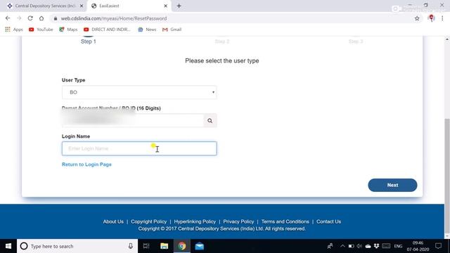 How to Recover Password and User Name or user Id in CDSL Depository Account ? смотреть онлайн