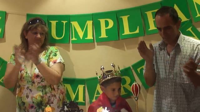 Salón Evaristo´s; Cumple 7 De Juan Martín: Ceremonia De La Torta