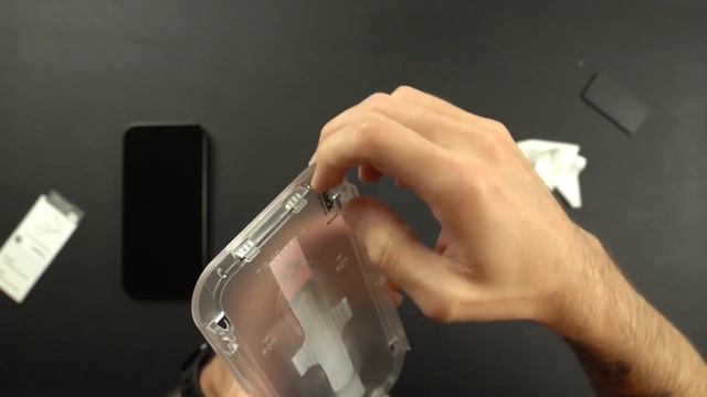 EASIEST Screen Protector Install! - iPhone 14 Pro Max Spigen Full Sensor Screen Protector смотреть онлайн