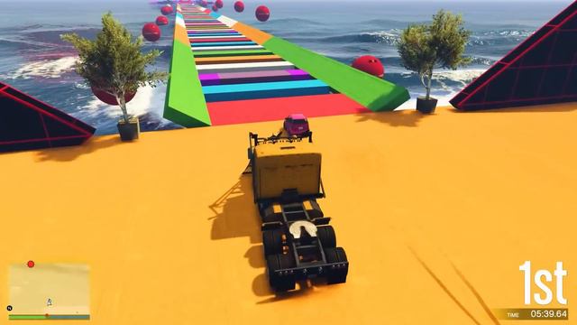 GTA 5 MONSTER TRUCK MAYHEM VS BIKE FACE TO FACE CHALLLENGE смотреть онлайн