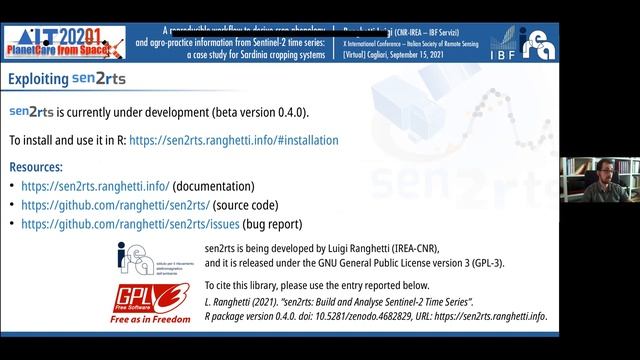 AIT 2021 - Parallel Panel 9 - 5: A Reproducible Workflow to Derive Crop Phenology and Information смотреть онлайн