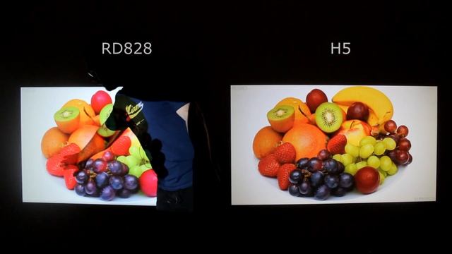 TOUYINGER H5 vs TOUYINGER RD828 СРАВНЕНИЕ FULL HD дешевых проекторов смотреть онлайн
