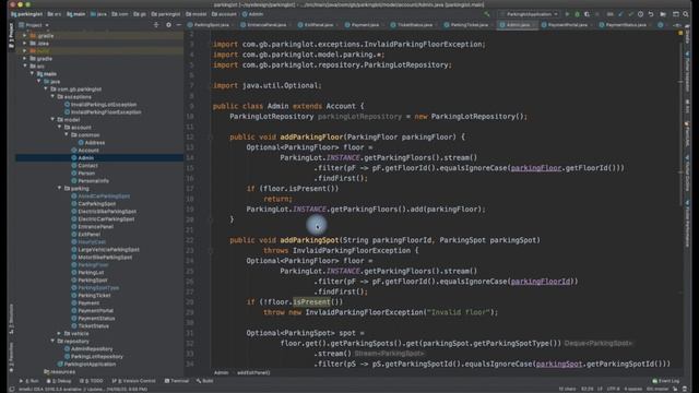 Design a Parking Lot- Machine coding - Object Oriented Design - LLD - Low level Design смотреть онлайн