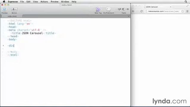 Подготовка файла HTML смотреть онлайн