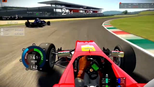 [Assetto Corsa] Racesimulator.ru Formula Abarth. Round 4. Mugello смотреть онлайн