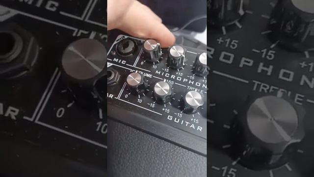 Coolmusic 30W Ampli Guitare Electrique Acoustique BT Portable Ampli Guitare Haut Parleur, Mini Ampl