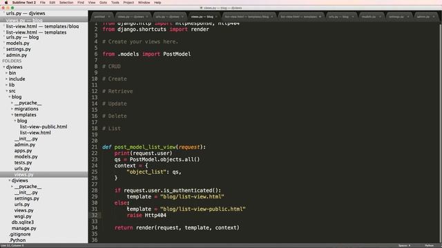 #7 Django User Context & Login Required Decorator Django Core A Reference Guide to Core Django смотреть онлайн
