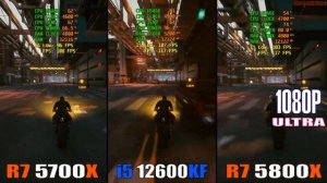 RYZEN 7 5700X vs INTEL i5 12600KF vs RYZEN 7 5800X || PC GAMES BENCHMARK TEST ||