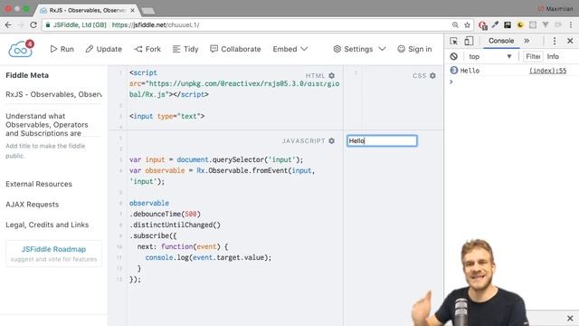 pluck() | RxJS TUTORIAL смотреть онлайн