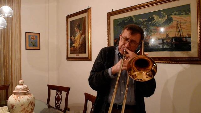 115. OVER THE WAVES - NC Trad Trombone смотреть онлайн