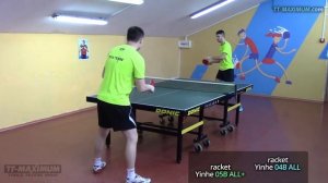 ХОРОШИЕ ГОТОВЫЕ РАКЕТКИ для настольного тенниса? и НЕДОРОГО? Обзор YINHE Milkyway 03B, 04B, 05B тес