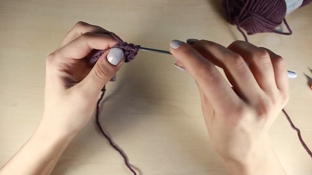 4 УРОК. Вязание крючком. Как вязать столбики с двумя накидами смотреть онлайн