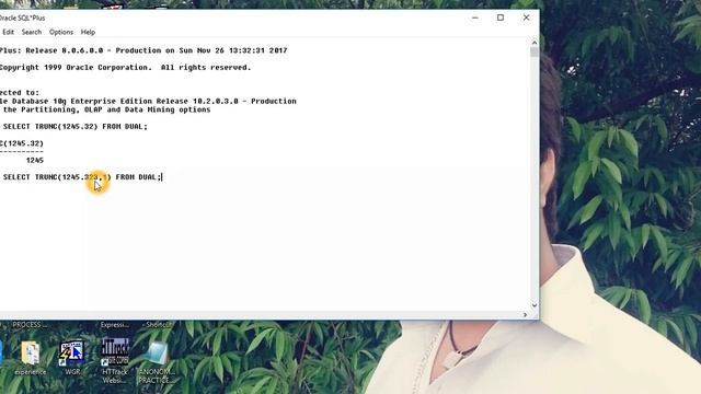 TRUNC Function in SQL in HINDI смотреть онлайн