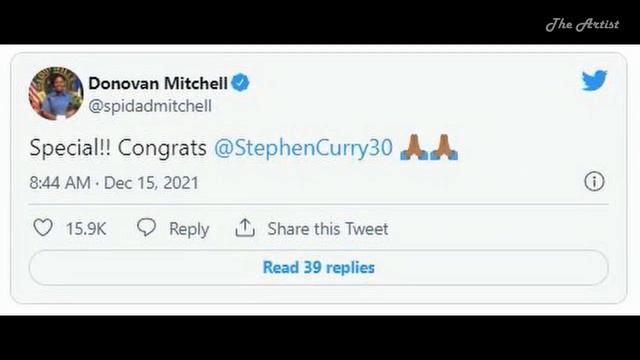 ?? NBA players react to Steph Curry breaking the 3-point record in the history | 3-PT LEGEND ?? смотреть онлайн