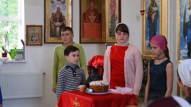 Детская Воскресная Школа,Храм Луки Крымского г. Купянск, Пасха 2019. Видео 4К UHD(3840x2160) смотреть онлайн