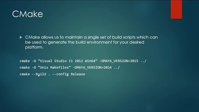 Compiling Maya Plug-ins with CMake (Part 1) смотреть онлайн