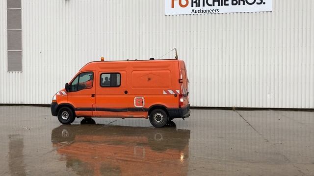2008 Renault Master 100dCi Crew Cab Van Truck I St Aubin, France Auction - 7 & 8 December смотреть онлайн