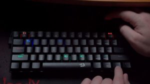 Механическая клавиатура игровая Redragon Lakshmi 60% k606r Outemu Red