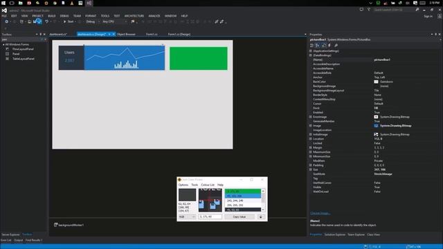 C#, Modern Flat UI Dashboard Windows Form Visual Studio - Design Bunifu.NET - смотреть онлайн