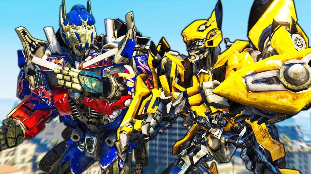 ГТА 5 МОДЫ ТРАНСФОРМЕРЫ БАМБЛБИ VS ОПТИМУС! ОБЗОР МОДА В GTA 5! ИГРЫ ГТА МИР МОДОВ ВИДЕО ДЛЯ ДЕТЕЙ! смотреть онлайн