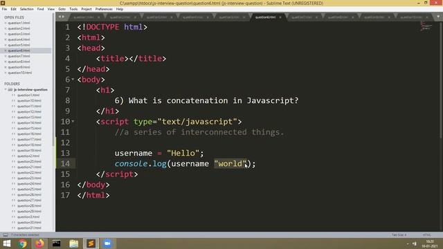 javascript interview question set 1 смотреть онлайн