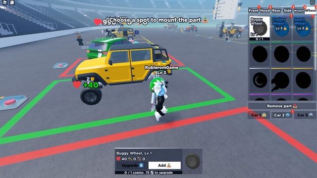 ТЮНИНГ УБОЙНОЙ ТАЧКИ! УНИЧТОЖАЮ ВСЕХ ЗА 1 ВЫСТРЕЛ! ROBLOX Carcraft смотреть онлайн