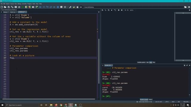 Data Science using Python... Regression - Part 3 (Constant) смотреть онлайн