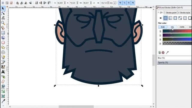 Drawing Logan in Inkscape Flat Character Design смотреть онлайн