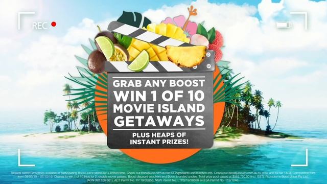 WIN 1 of 10 Tropical Island Getaways with Boost смотреть онлайн