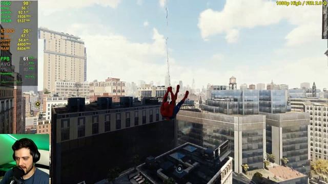 GTX 1060 | Marvel’s Spider-Man Remastered - Medium, High, Very High - 1080p, 1440p, 4K, FSR 2.0 смотреть онлайн