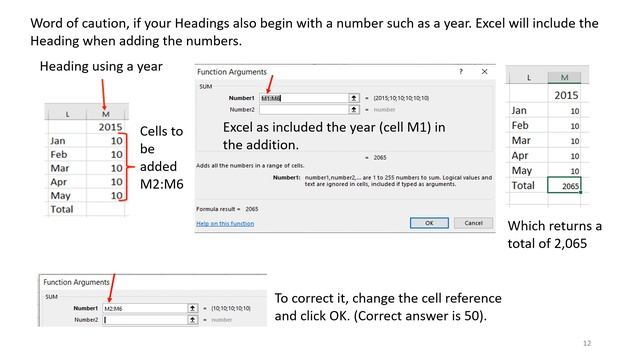 Microsoft 365 Excel Functions part 4 of 12 смотреть онлайн