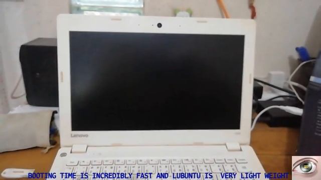 HOW TO BOOT LENOVO IDEAPAD 100S 11IBY AND INSTALL  LUBUNTU