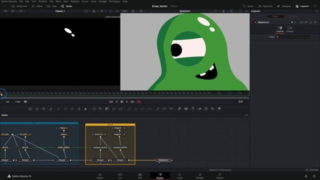 Animate Vector Art in DaVinci Resolve - FREE Cartoon Animation Tutorial смотреть онлайн
