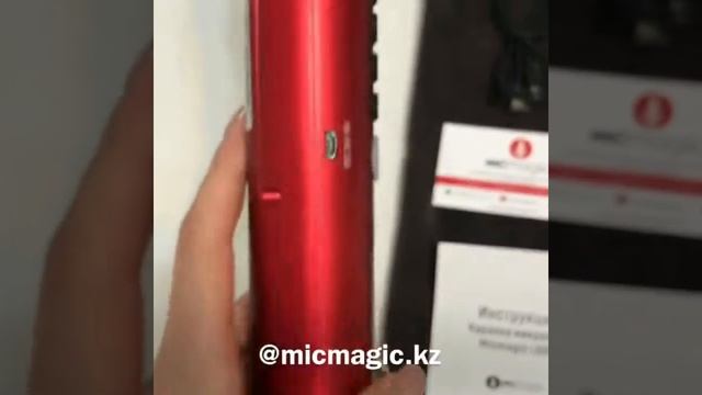 Распаковка и комплектация караоке микрофона L600 15ватт Micmagic смотреть онлайн