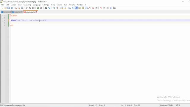 PHP Echo & Print Statement Tutorial in Hindi / Urdu смотреть онлайн
